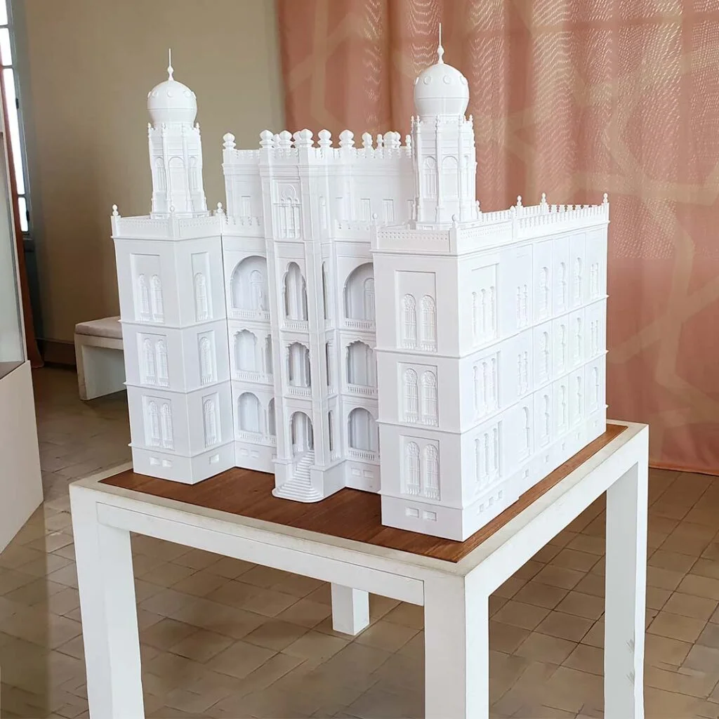 castelo mourisco maquete