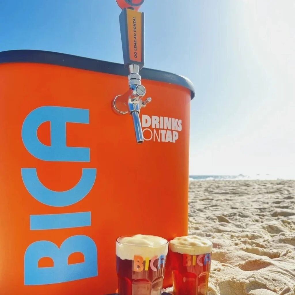Torneira de drinks Bica on tap impressa em 3D