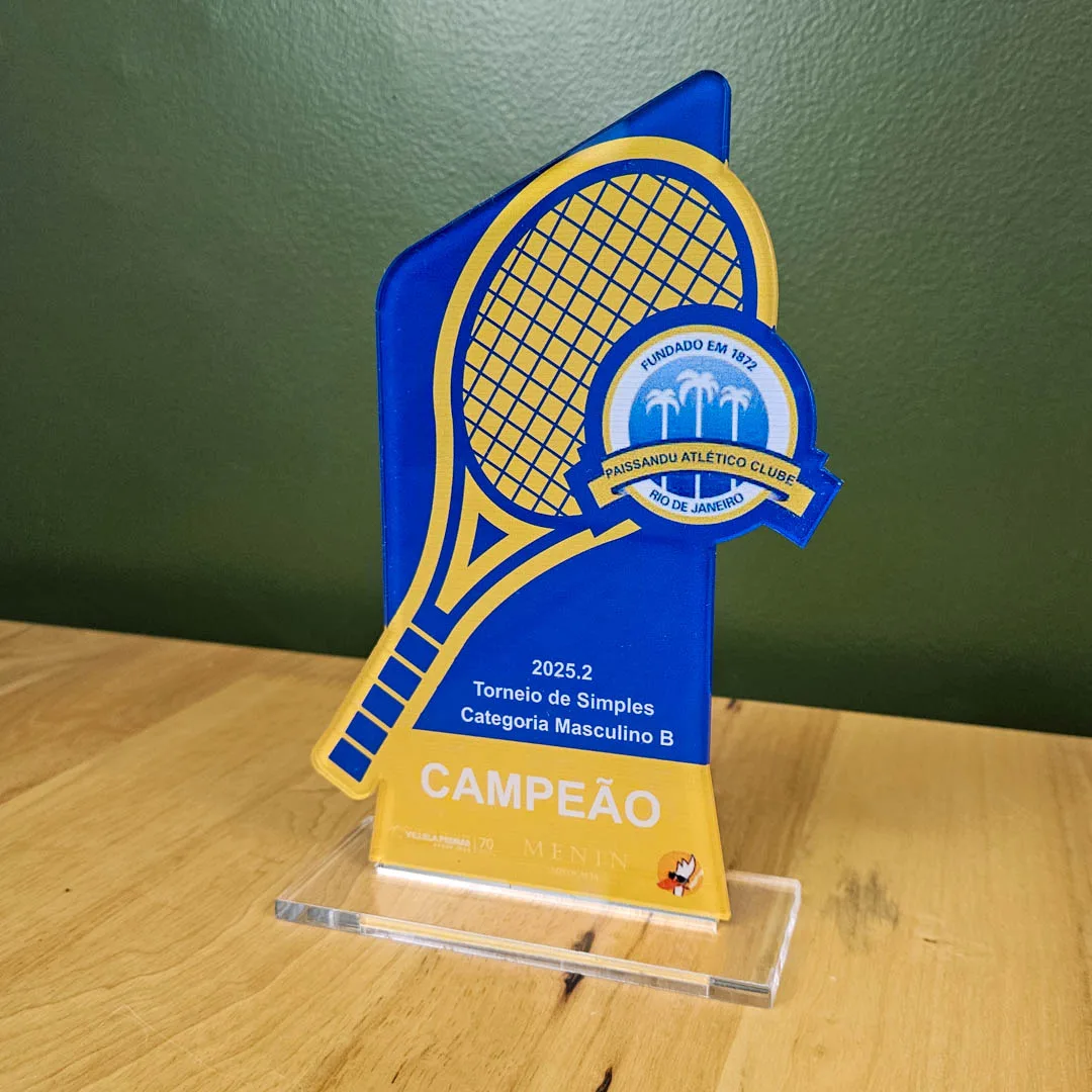 Troféu Full Acrílico 15cm - Imagem 3