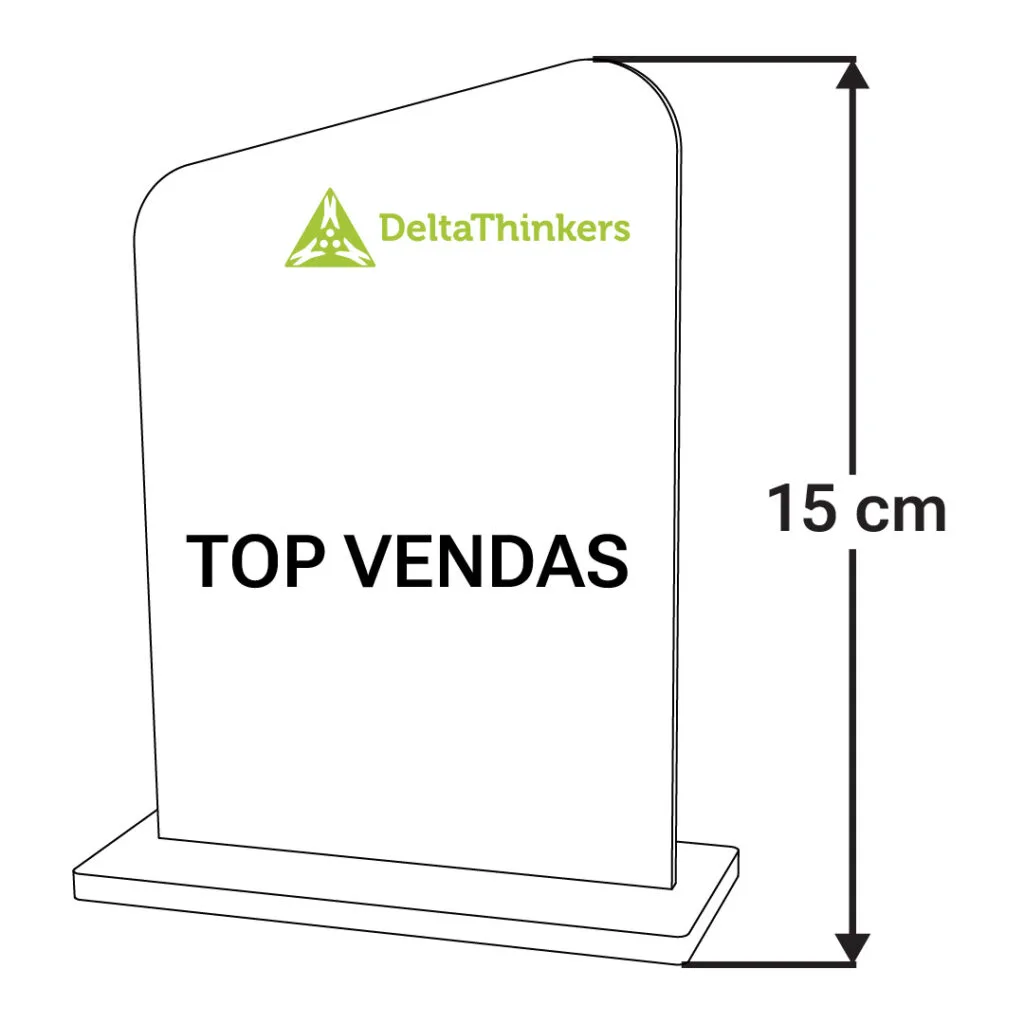 trofeu full acril 15cm