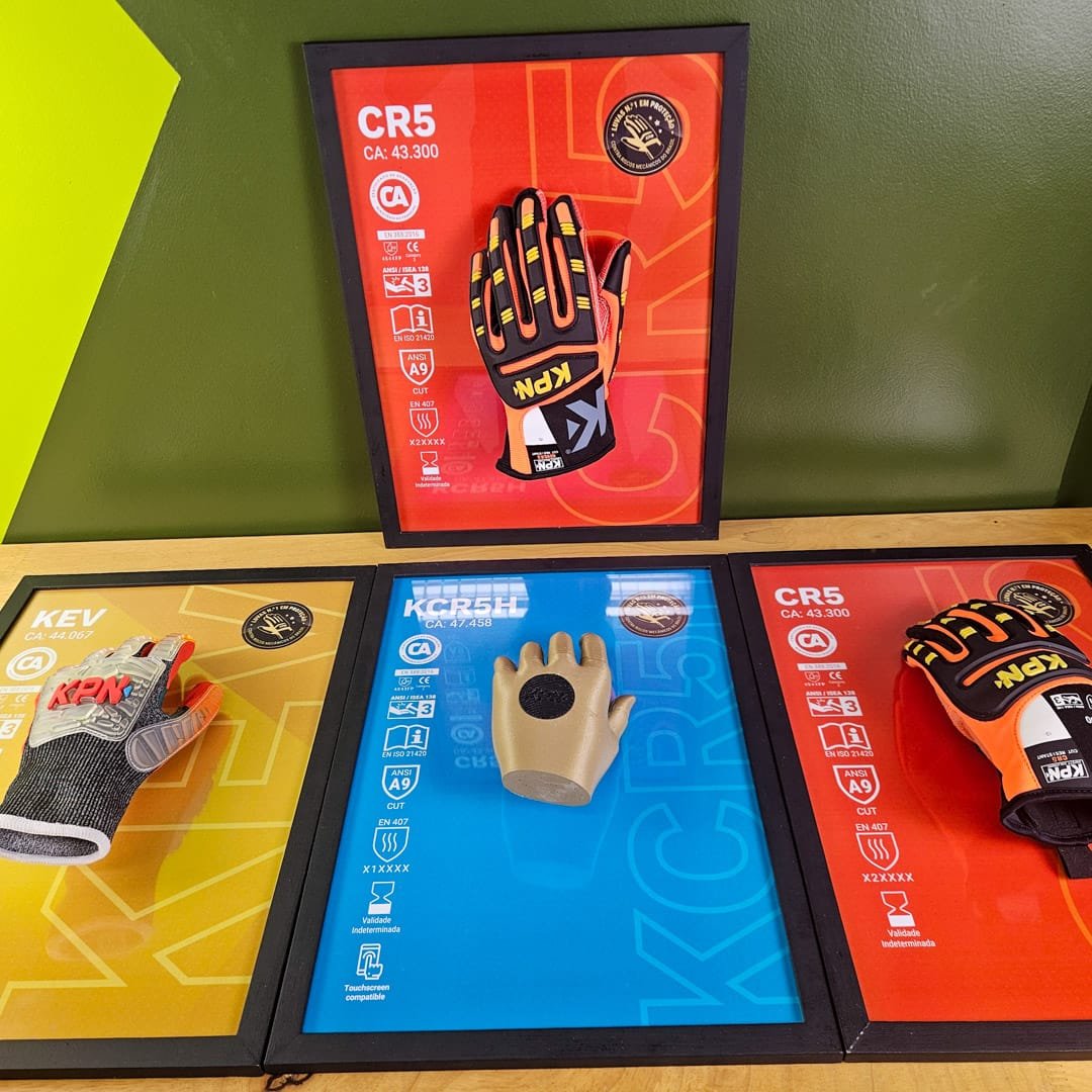 Quadros KPN - Display Luvas