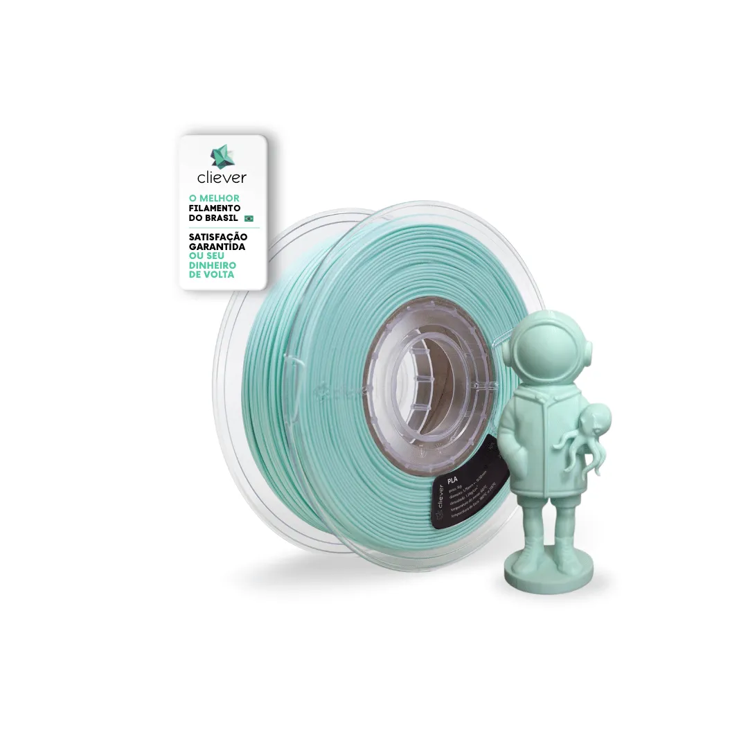 Filamento Cliever 1Kg PLA - Azul Céu