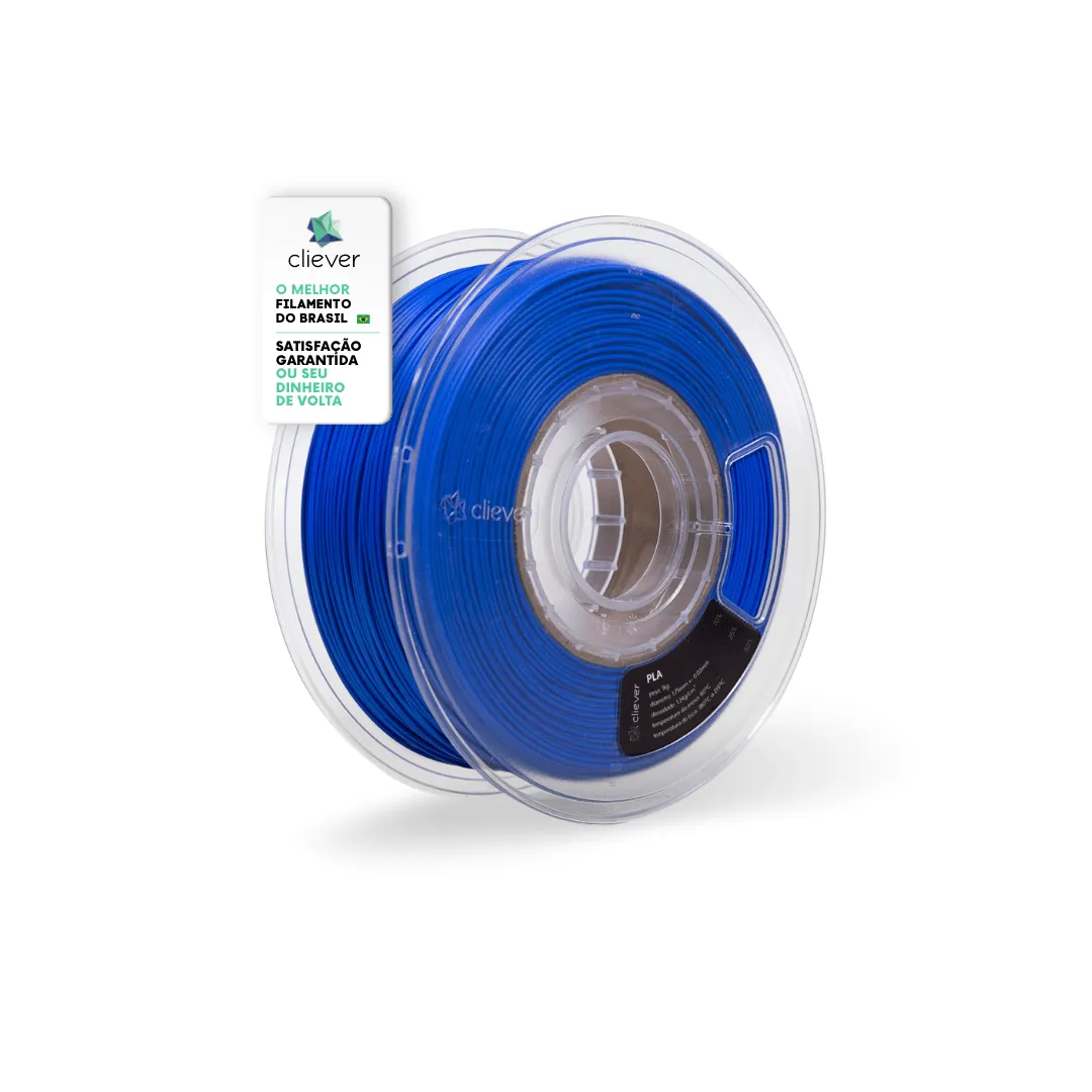 Filamento Cliever 1Kg PLA - Azul Cobalto