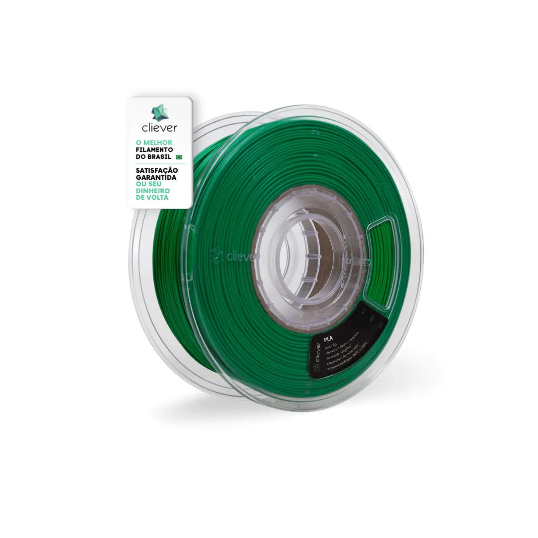 Filamento Cliever 1Kg PLA - Verde
