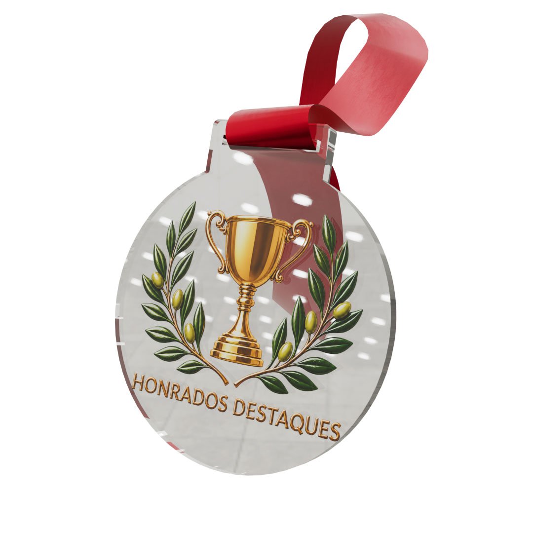 Medalha em Acrílico